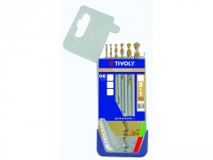 FORET 2EN1 BOIS/METAL D2-3-4-5-6-8 COFFRET