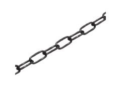 CHAINE LUSTRE TORS NOIR 10KG D2.2MML1,5M