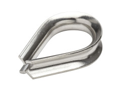 COSSE-COEUR INOX P/CABLE 6MM