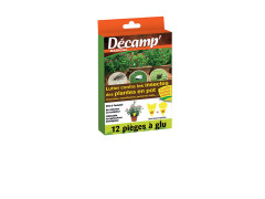 PIEGE A GLU INSECTE DES PLANTE EN POT LOT DE 12