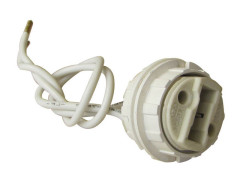 DOUILLE HALOGENE G9 FILETEE + 2 BAGUES