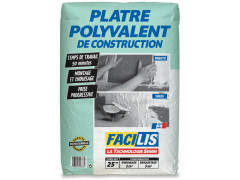 PLATRE POLYVALENT 25 KG SEMIN
