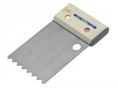 COUTEAU COLLE CARRELAGE DEXTER 8CM LAME ACIER MANCHE BOIS DENT TRIANG