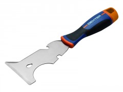 COUTEAU GRATTOIR 8 EN 1 DEXTER INOX+EMBOUT PH2 DANS MANCHE BI-MATIERE
