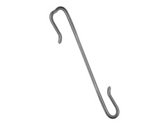 CROCHET L.120MM PRESSION ARDOISE INOX X50