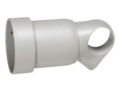 FICHE PROL FEMELLE 2POLES +TERRE - 16A ANNEAU GRIS
