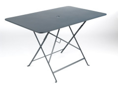 TABLE DE JARDIN BISTRO GRIS 117X77 CM