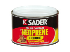 COLLE D'ASSEMBLAGE CONTACT NEOPRENE LIQUIDE SADER BOITE METAL 250ML