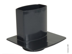 PIED DE CHUTE POUR GOUTTIERE MS3 PVC D80 90X56