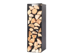 RANGE-BUCHE NOIR LE MARQUIER ACIER ZACK NOIR 39X120 CM