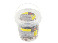 SEAU 250VIS TX4.5X50MM+EMBOUT T20