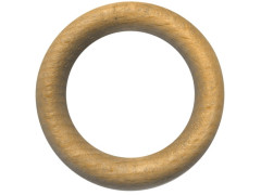 ANNEAUX DIAMETRE 28 DESIGN 56MM CHENE CLAIR LOT DE 10
