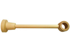 SUPPORT BOIS DIAMETRE 28 DESIGN 300MM FERME CHENE CLAIR