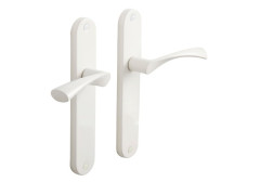 POIGNEE DE PORTE ANAIS SANS TROU ACIER ENTRAXE 195MM X2