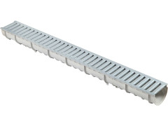 CANIVEAU MEAHOME+GRILLE PASSELLE ACIER 1ER PRIX