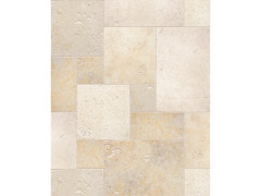 CARRELAGE SOL ET MUR TRAVERTIN OPUS RUSTIQUE MULTI FORMAT 0,74M2