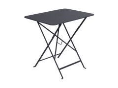 TABLE DE JARDIN BISTRO CARBONE 77X57 CM