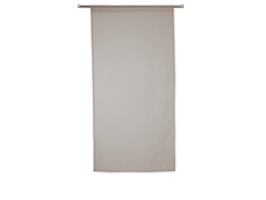 PAIRE DE VITRAGES TAMISANT LEO GRIS POIVRE N5 L.45 X H.120 CM