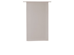PAIRE DE VITRAGES TAMISANT LEO GRIS POIVRE N5 L.60 X H.120 CM