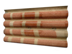 PLAQUE DE TOITURE GRANDE ONDE FIBROCIMENT 0,96X1,65M