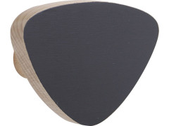 TETE DE PORTEMANTEAU SMILE NOIR A VISSER MODULO INSPIRE