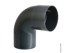 COUDE 87 PVC ARDOISE A COLLER DIAMETRE 50MM