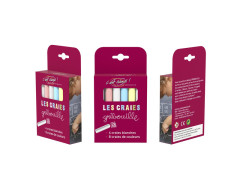 CRAIE BLANCHE/COULEUR POUR GRIBOUILLE