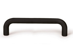 POIGNEE DE MEUBLE METAL NOIR D8X96MM