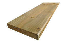 PLANCHE DOUGLAS 2500X120X21MM BOIS MARRON CLASSE 3
