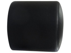 EMBOUT DIAMETRE 28 CHARME RECUP BOUCHON NOIR MAT LOT DE 2