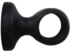 SUPPORT DIAMETRE 28 CHARME RECUP 50MM NOIR MAT