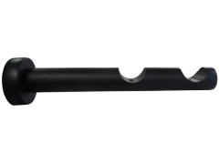 SUPPORT DIAMETRE 28 CHARME RECUP TIGE DOUBLE 130-200MM NOIR MAT