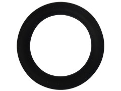 ANNEAUX DIAMETRE 28 CHARME RECUP 56MM NOIR MAT LOT DE 10