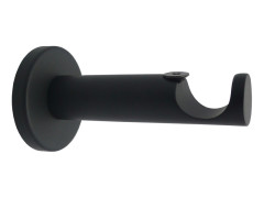 SUPPORT TIGE DIAMETRE 20 76MM NOIR MAR LOT DE 2