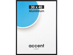 CADRE ALUMINIUM ACCENT 30 X 40 CM NOIR