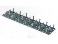 PLATINE POINTE GALVA 127X38X2.5