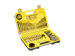 EMBOUT+FORET+MECHE METAL BOIS BETON DEWALT COFFRET DE 100