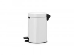 POUBELLE 3 LITRES NEW ICONE BLANC