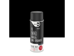 PEINTURE AEROSOL NOIR SATIN RELOOK TOUT 0.400L