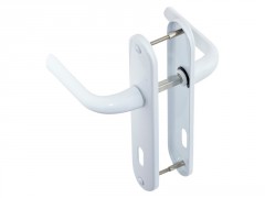 POIGNEE DE PORTE ETOILE TROU DE CLE ALUMINIUM ENTRAXE 165MM INSPIRE