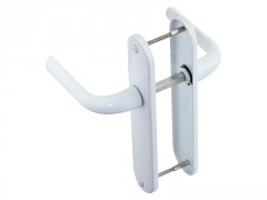 POIGNEE DE PORTE ETOILE SANS TROU ALUMINIUM ENTRAXE 165MM INSPIRE
