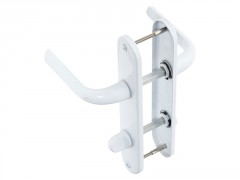 POIGNEE DE PORTE ETOILE CONDAMNATION ALUMINIUM ENTRAXE 165MM INSPIRE