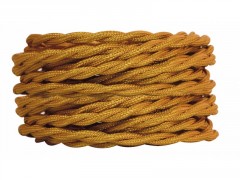 CABLE TORSADE OR A. L.3M 0.75MM 300V