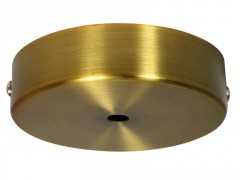 PAVILLON CACHE METAL BRONZE D90 TROU 6MM