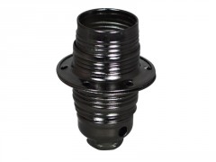 DOUILLE E14 CHROME NOIR  D29 2A 250V