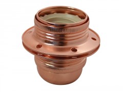 DOUILLE E27 METAL CUIVRE D40 4A 250V