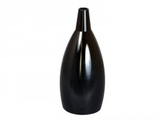 DOUILLE E27 AV CACHE METAL NOIR  D47 MET