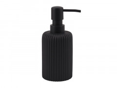 DISTRIBUTEUR DE SAVON RESINE LINE BLACK