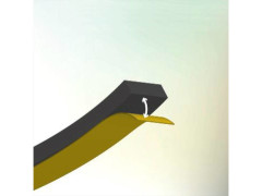 JOINT PORTE/FENETRE 1 A 4MM 6M NOIR