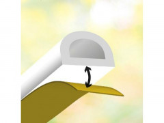 JOINT ISOLATION PORTE ET FENETRE 2 A 6MM L.6M BLANC